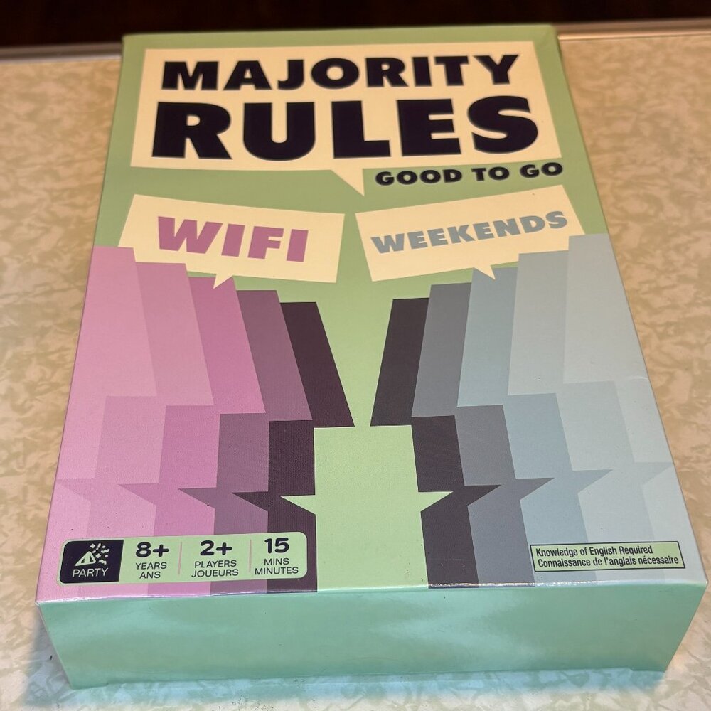 Majority Rules: Good to Go Party Game by Spin Master